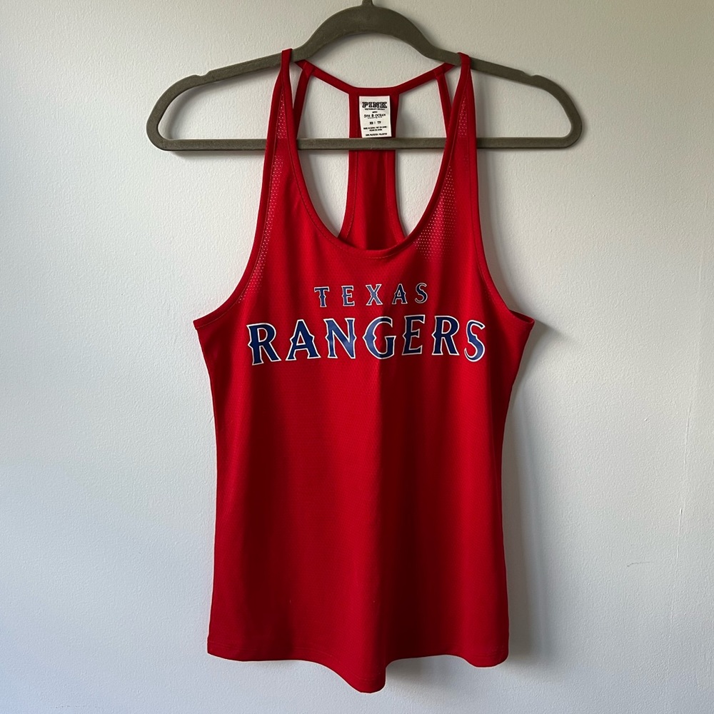 VS PINK | TEXAS RANGERS TANK